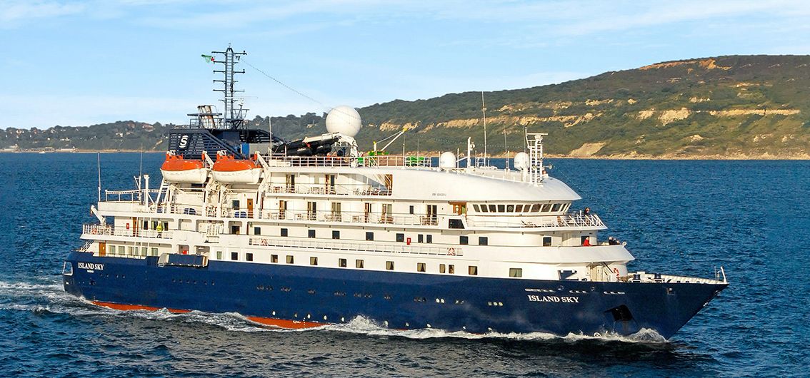 Das Schiff MS Island Sky