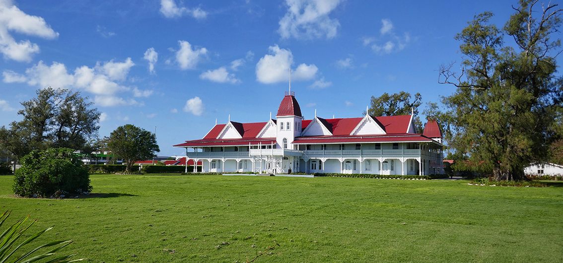 Der Königspalast in Nukuʻalofa