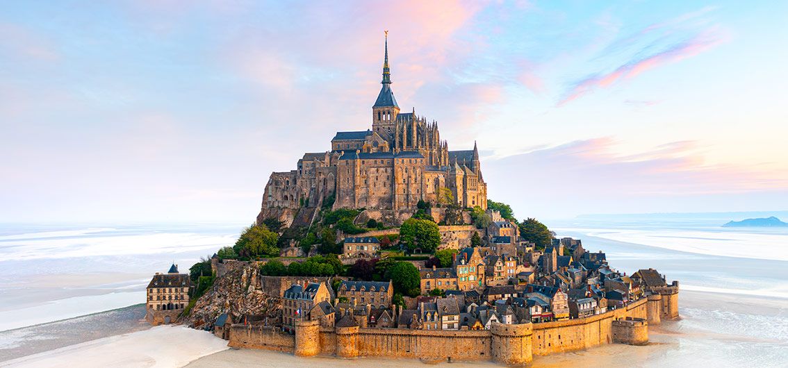 Frankreich-Mont-Saint-Michel---