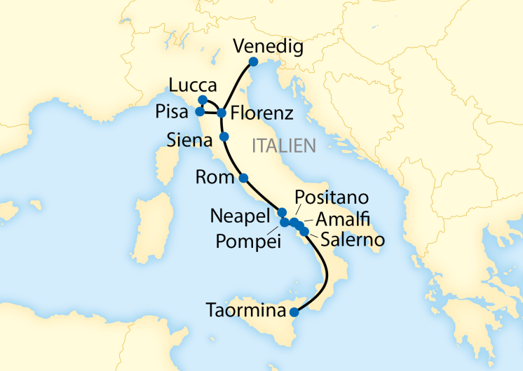 Bahnreise Italien 2257