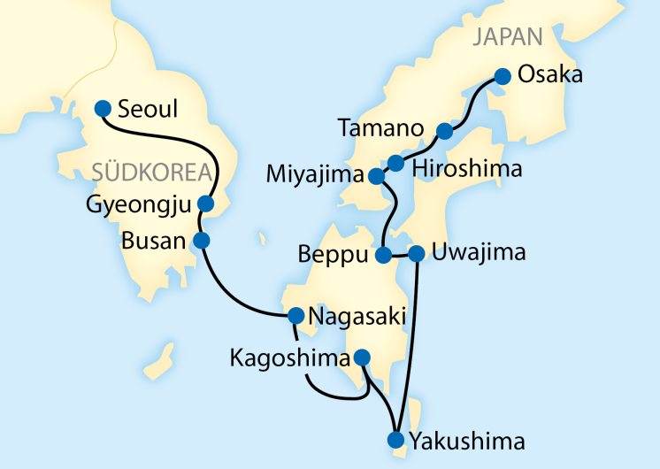 Karte_Schiffsreise_Japan - Südkorea_2932_2025