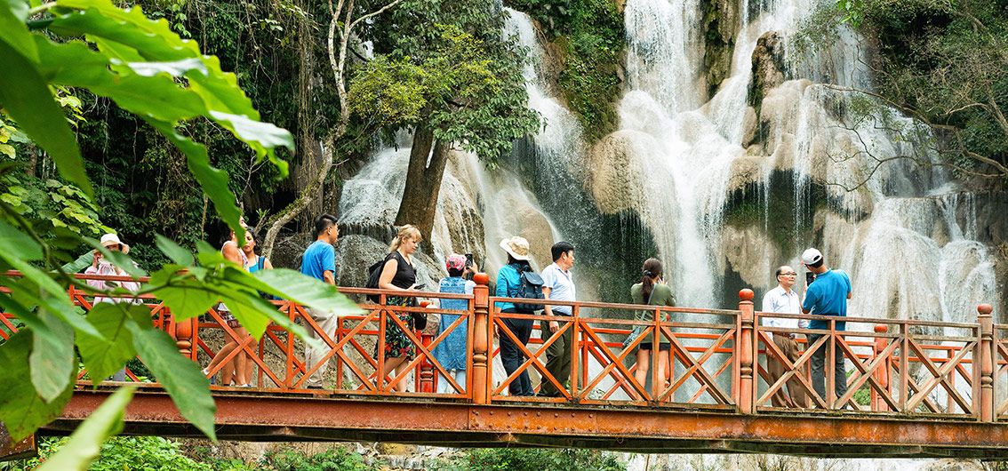 Kuang-Si-Wasserfälle---