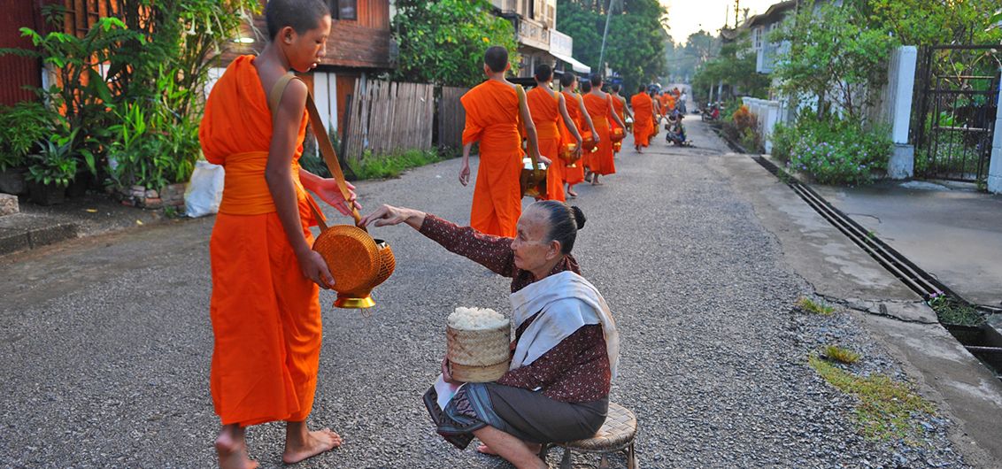 Flussabwärts: Luang Prabang – Vientiane (6-tägige Flusskreuzfahrt)