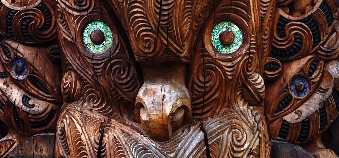 Neuseeland - Maori Totem