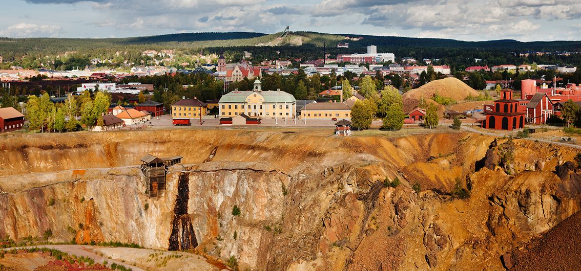 Schweden - Kupfermine in Falun